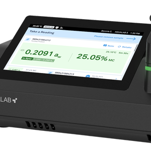 AQUALAB 5TE water activity meter.