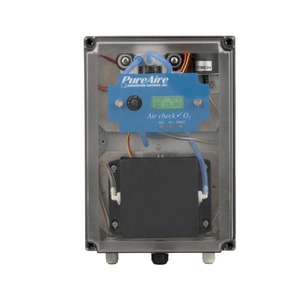 Water-Resistant Dual O2/CO2 Monitor, 0-25% and 10,000 ppm